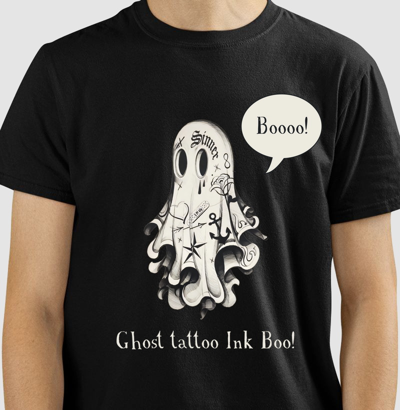 Ghost Tatto Ink Boo!