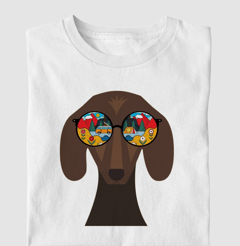 Dog in sunglasses