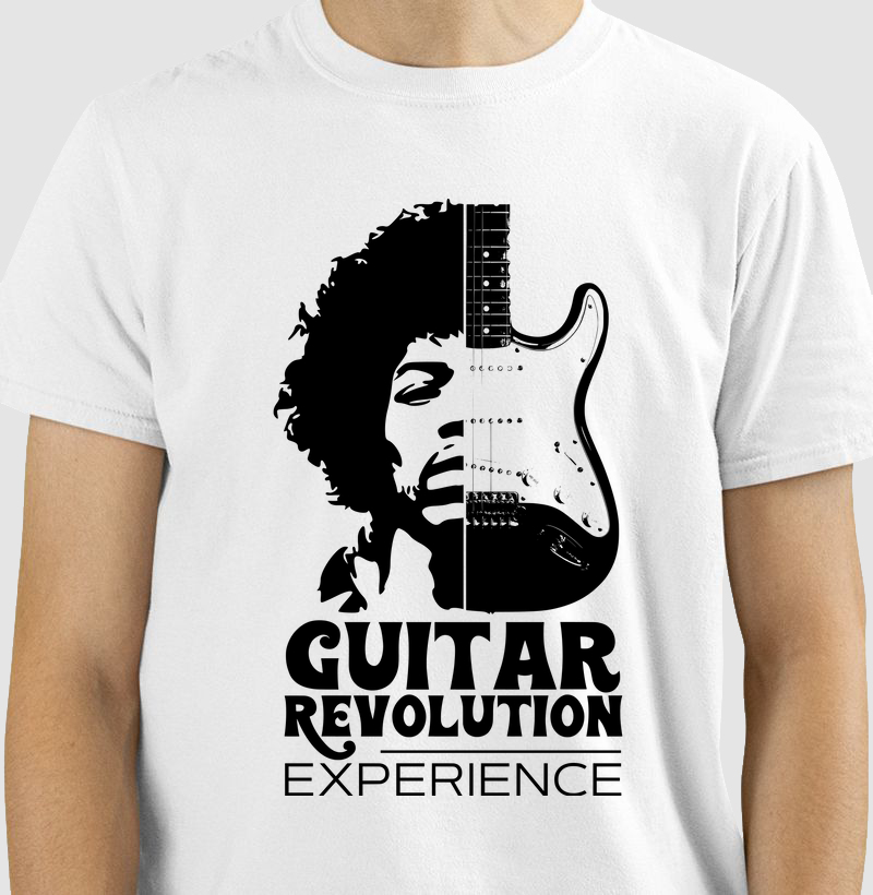 Camiseta Guitar Revolution Black