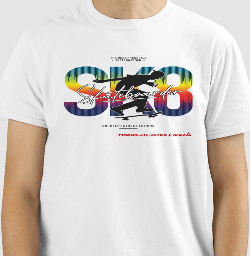 CAMISETA RESERVA.INK MASCULINA E FEMININA TRIBOS.etc ADVENTURE SAKATE SK8