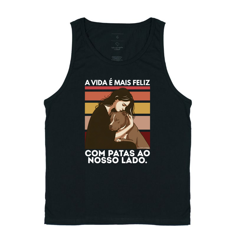 A VIDA É MAIS FELIZ COM PATAS AO SEU LADO.