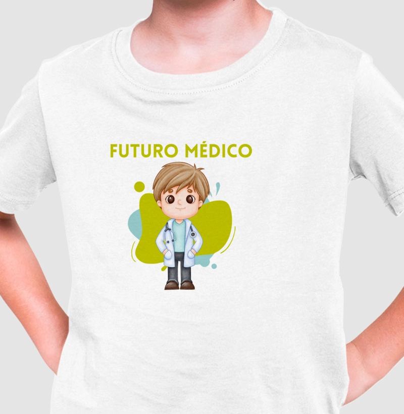 Camiseta Infantil 'Futuro Médico'