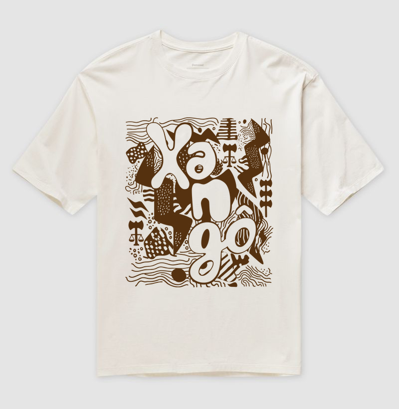 Camiseta Oversized - Xangô Essência