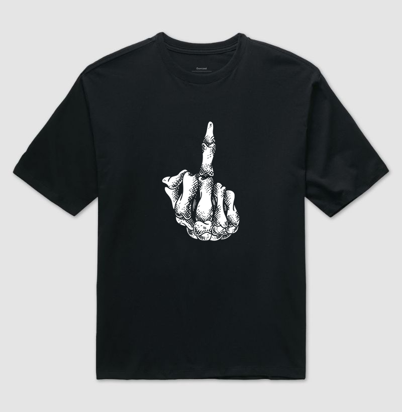 Oversized F*** Skull