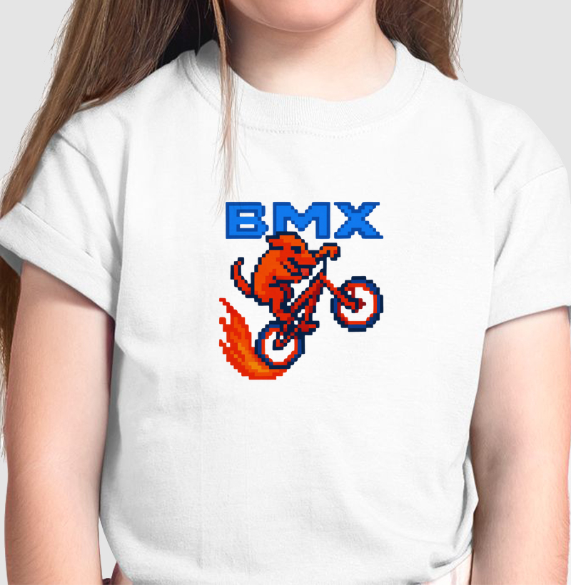 Cão BMX pixel