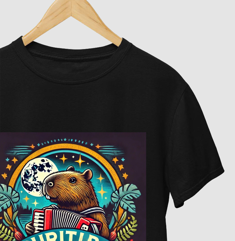 Camiseta Curitiba Tem Forró Edição Lua Cheia 