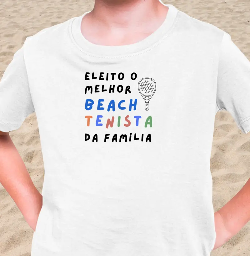 Eleito o melhor Beach Tenista da família - kids