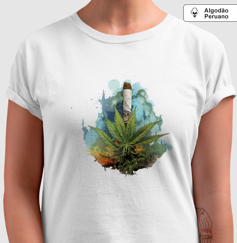 Camiseta Algodão Peruano Root Burn