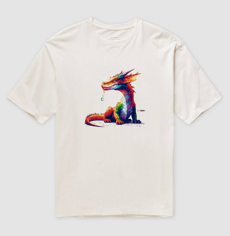Camiseta Oversized Fúria Cromática