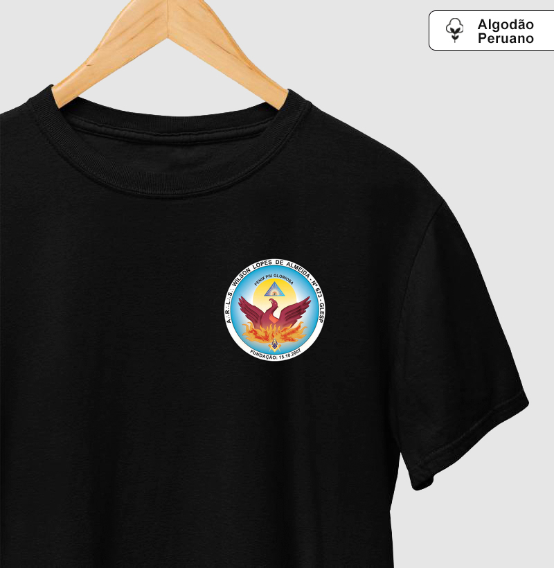 CAMISETA ALGODÃO PERUANO ARLS WILSON LOPES DE ALMEIDA Nº673 - Mr. GADU 2
