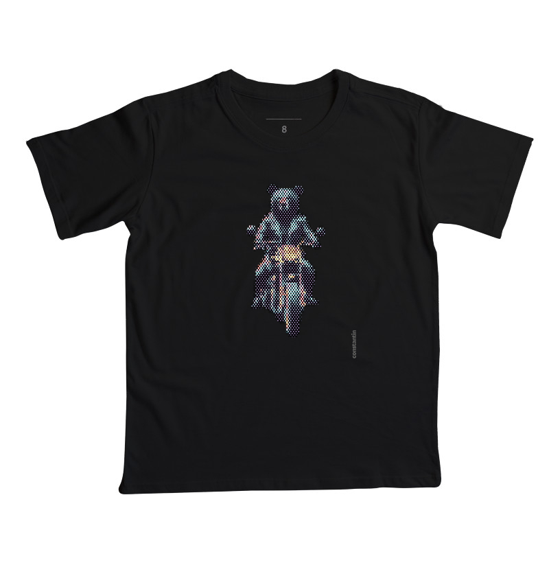 Urso Pixel motoqueiro