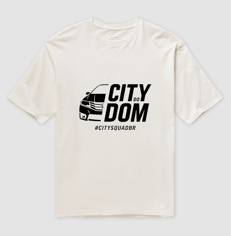 Camiseta Oversized - City do Dom