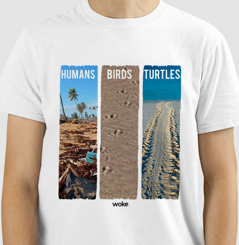 Camiseta Woke Rastros 