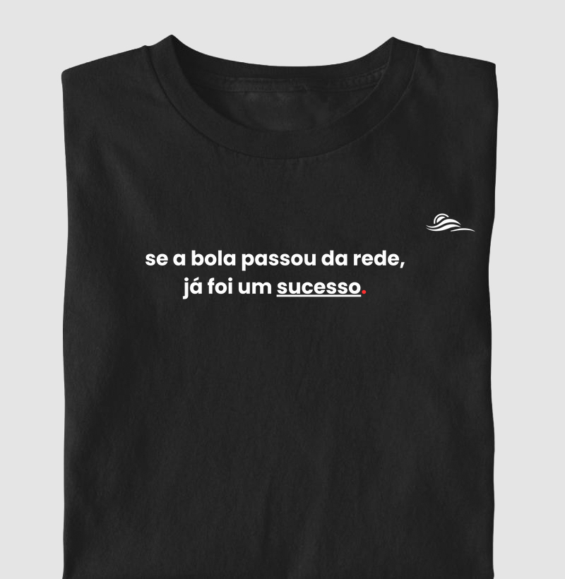 Estampa "Se a bola passar da rede"