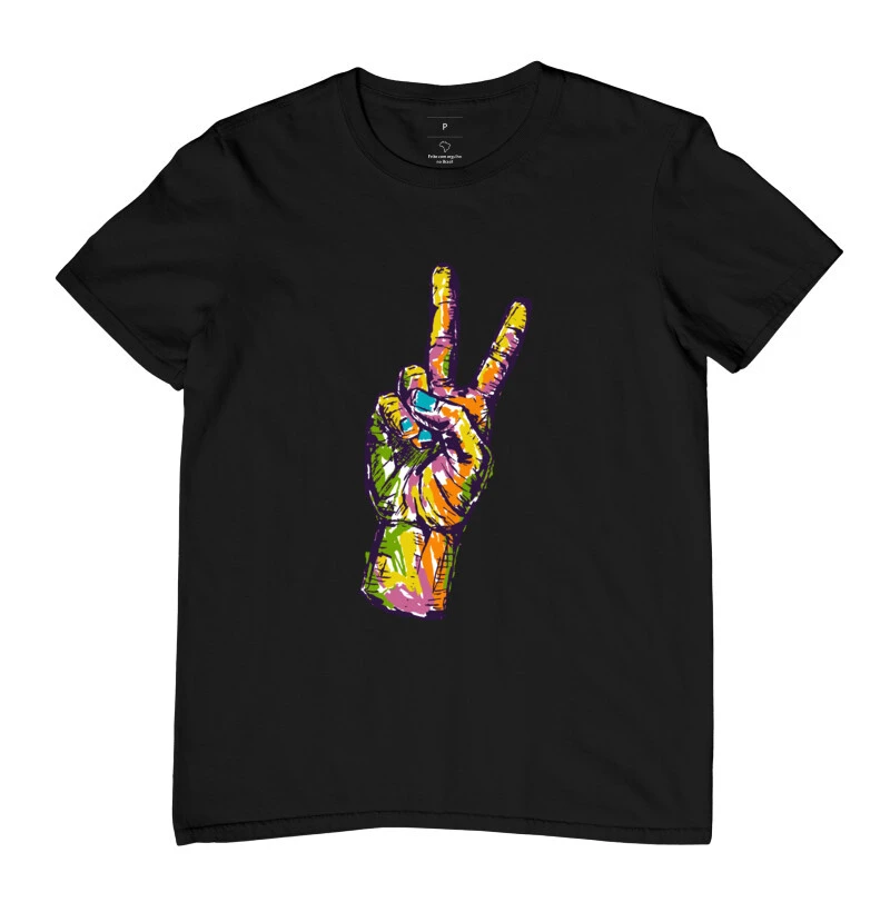 Camiseta Com estampa criativa