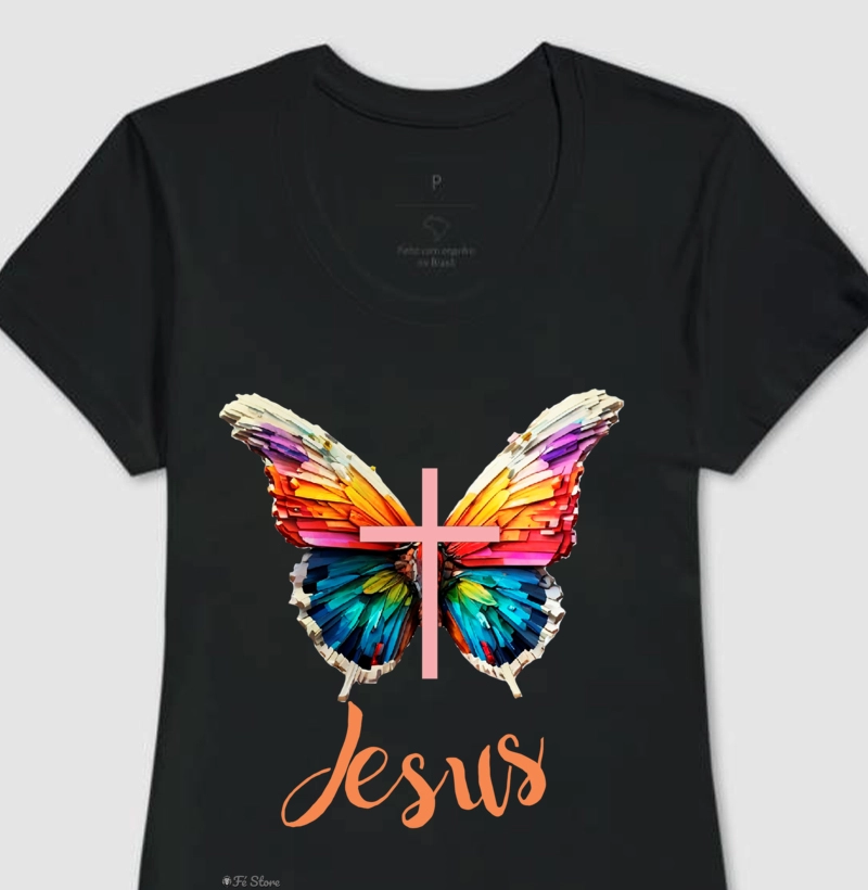 Jesus - Borboleta Colors