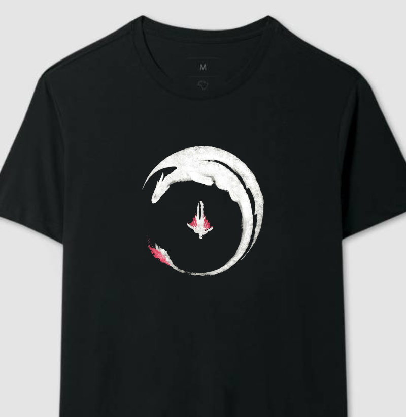 Camiseta Soluço e Banguela Símbolo