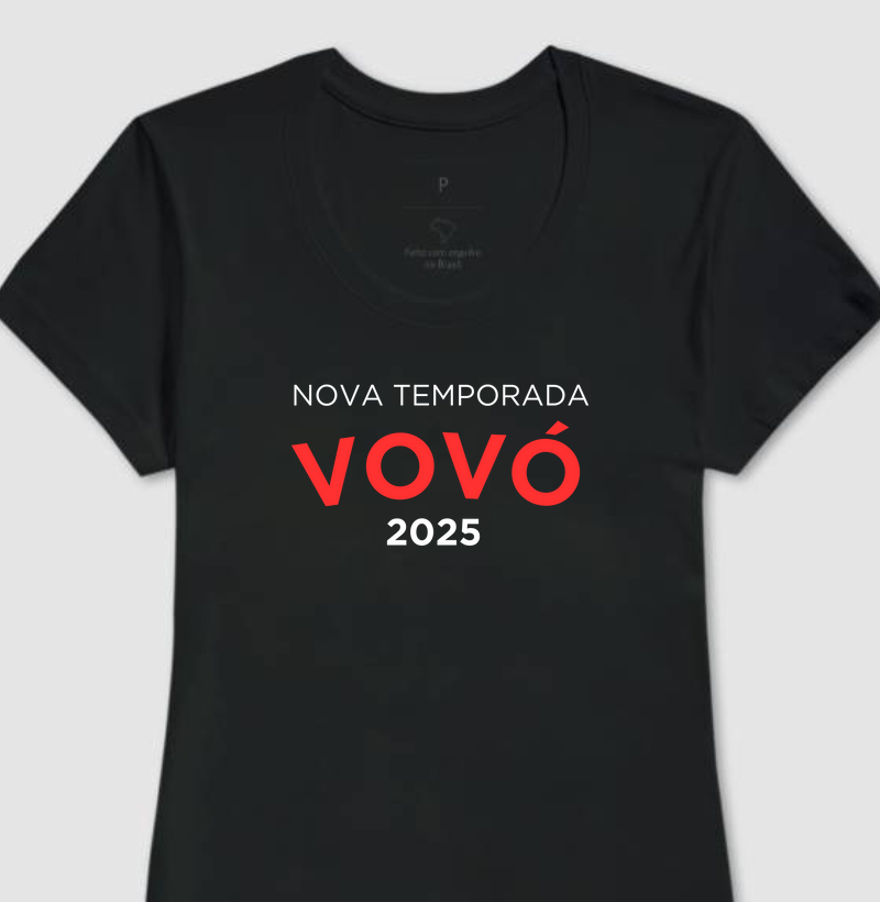 Camiseta Fem. Vovó Nova Temporada
