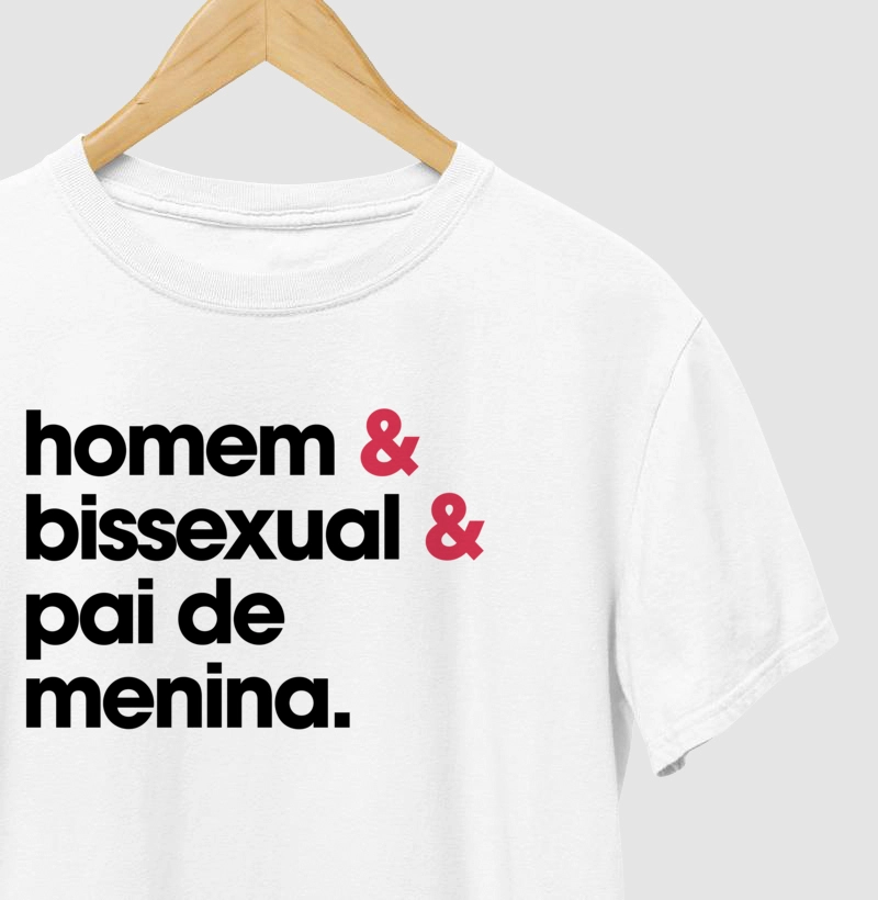 Homem, bissexual e pai de menina