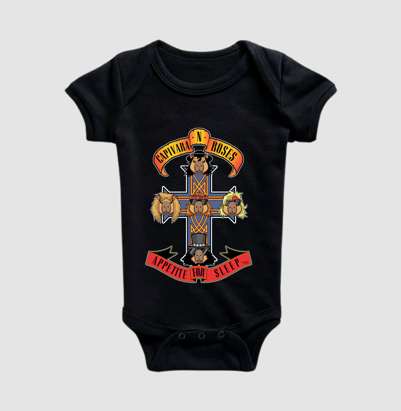 Camiseta Capivara N Roses