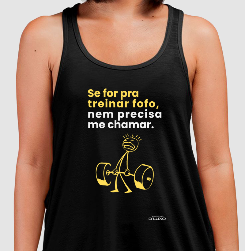 Se for pra treinar fofo