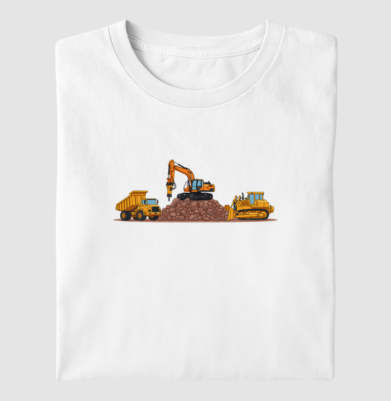 mineração - obra em curso