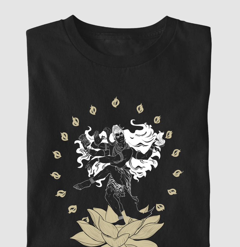 Shiva Nataraja (Minimalista) by Renata Cunha
