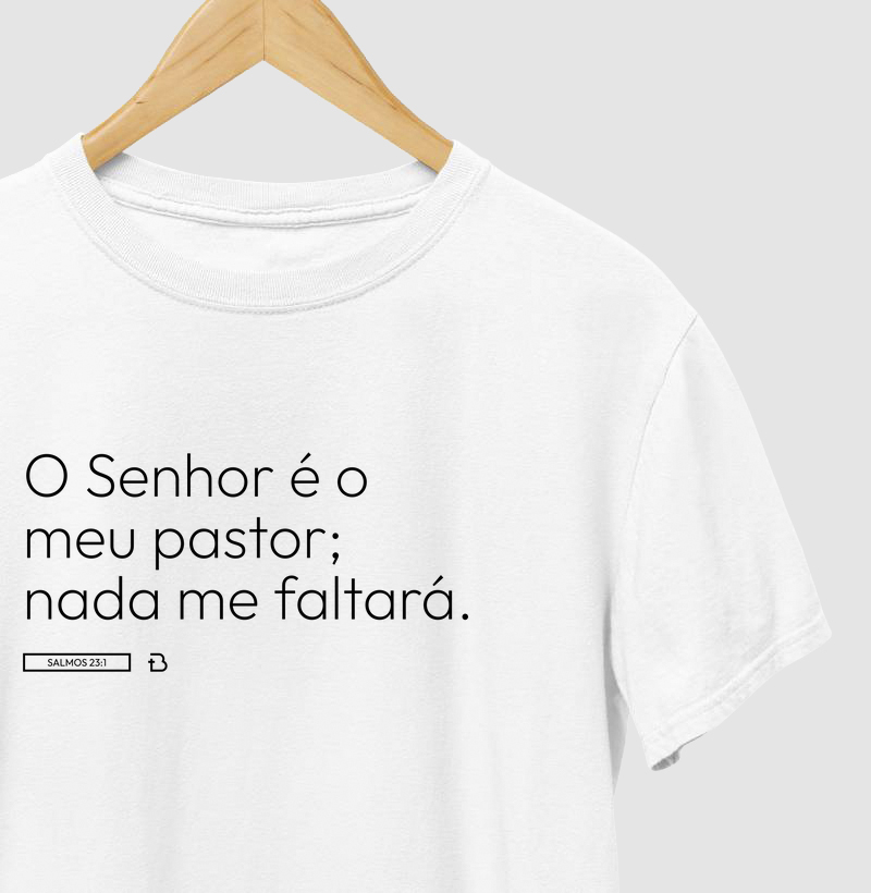Camiseta Palavras Salmos 23:1