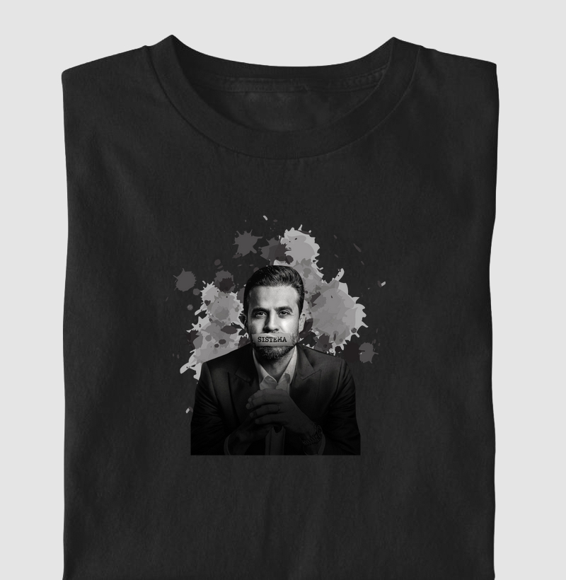 Camiseta Censura do Sistema - Pablo Marçal