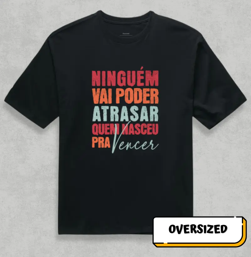 Ninguém vai poder atrasar