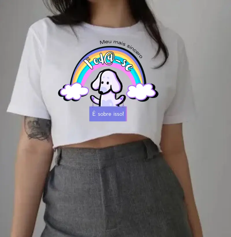 [Cropped] O meu mais sincero fod@- se - Poodle