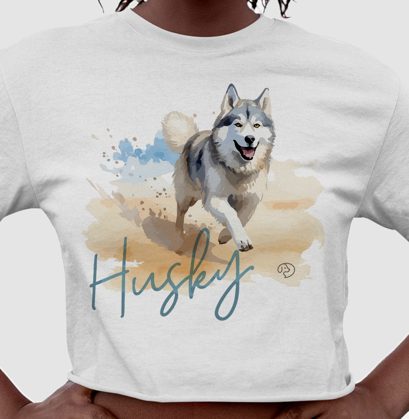 Husky Siberiano Splash