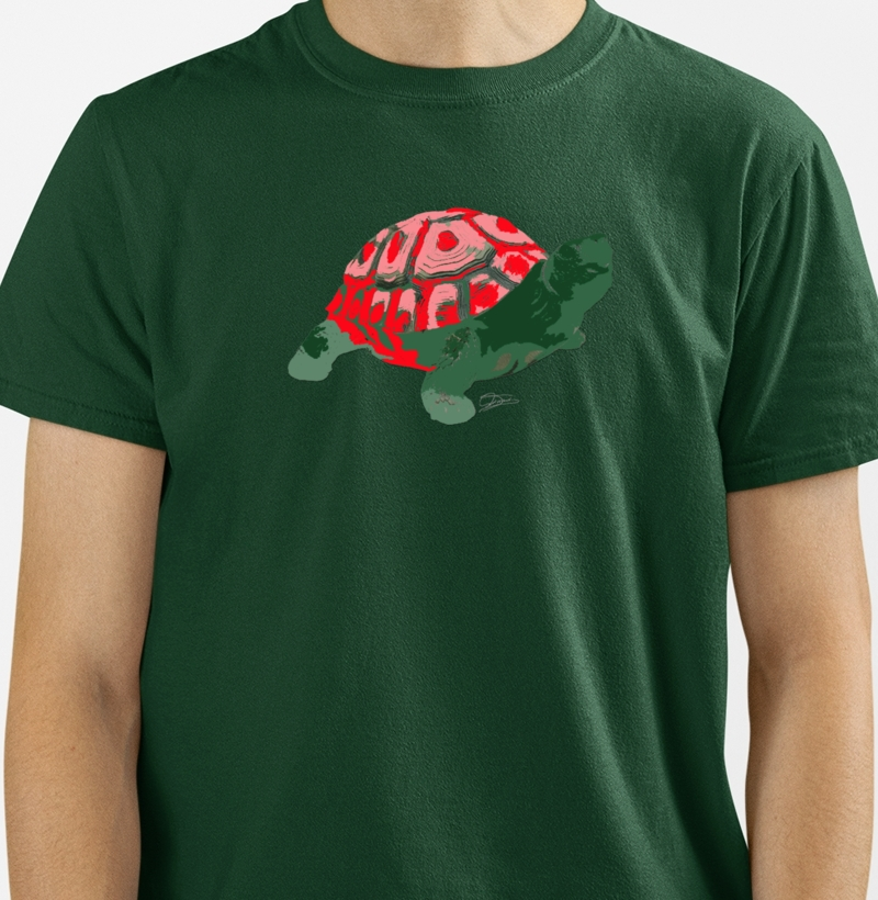 CAMISETA RESERVA.INK MASCULINA E FEMININA ARTE COADA - JABUTI