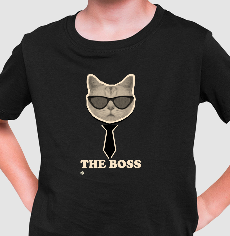 Camiseta Infantil The Boss