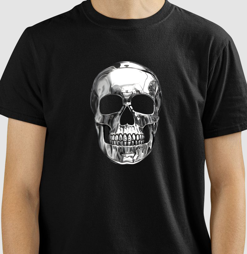 Camiseta Silver Skull