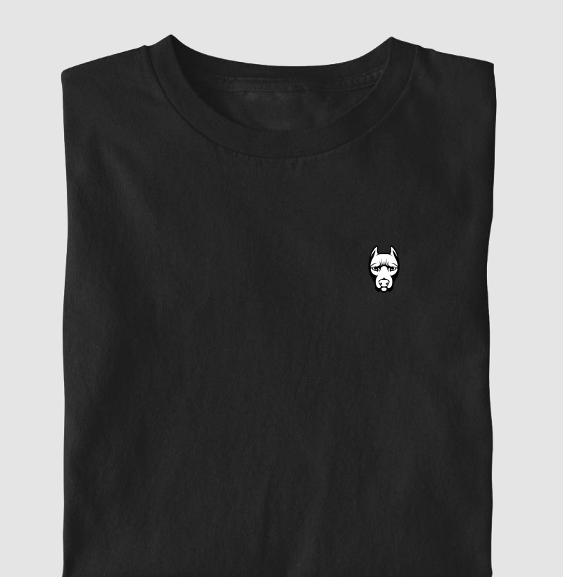 Pitbull face minimalist 