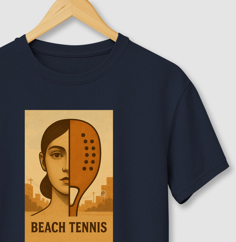 Beach Tennis Arte Abstrata