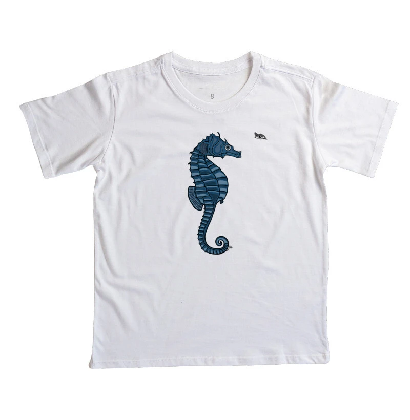 Camiseta Infantil Cavalo Marinho