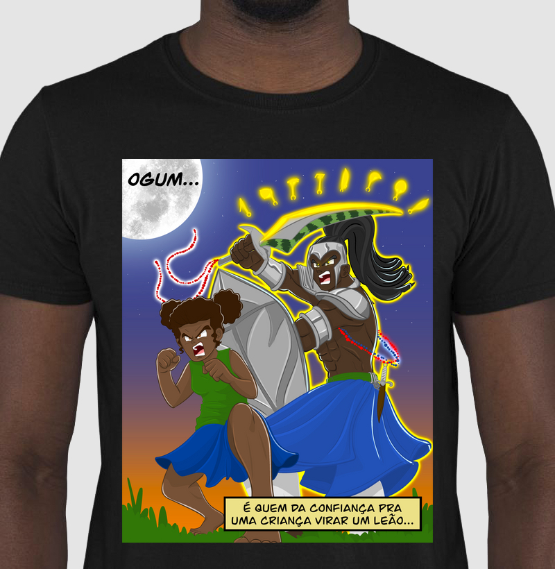 Ogum - Zeca - Dragon Ball - por @literilustrart