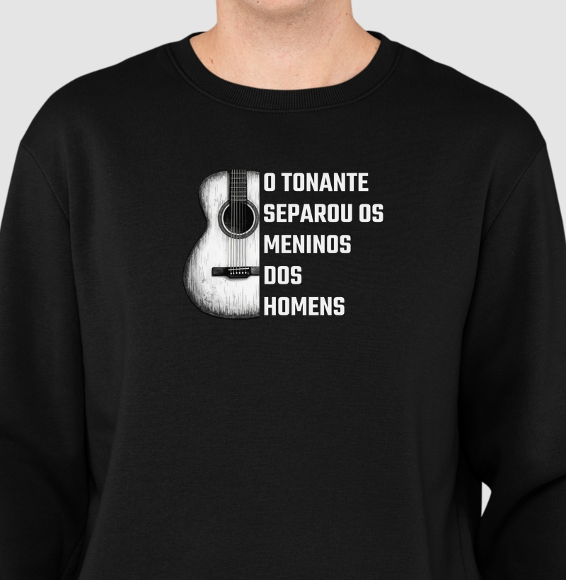 Camisa "O tonante separou os meninos dos homens"
