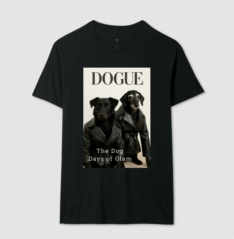 Camiseta Feminina DOGUE – Pretinhas | Personalizamos com o Seu Pet – AMMAR