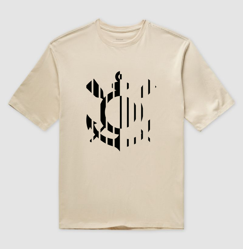 Camiseta Oversized - Timão Line Art