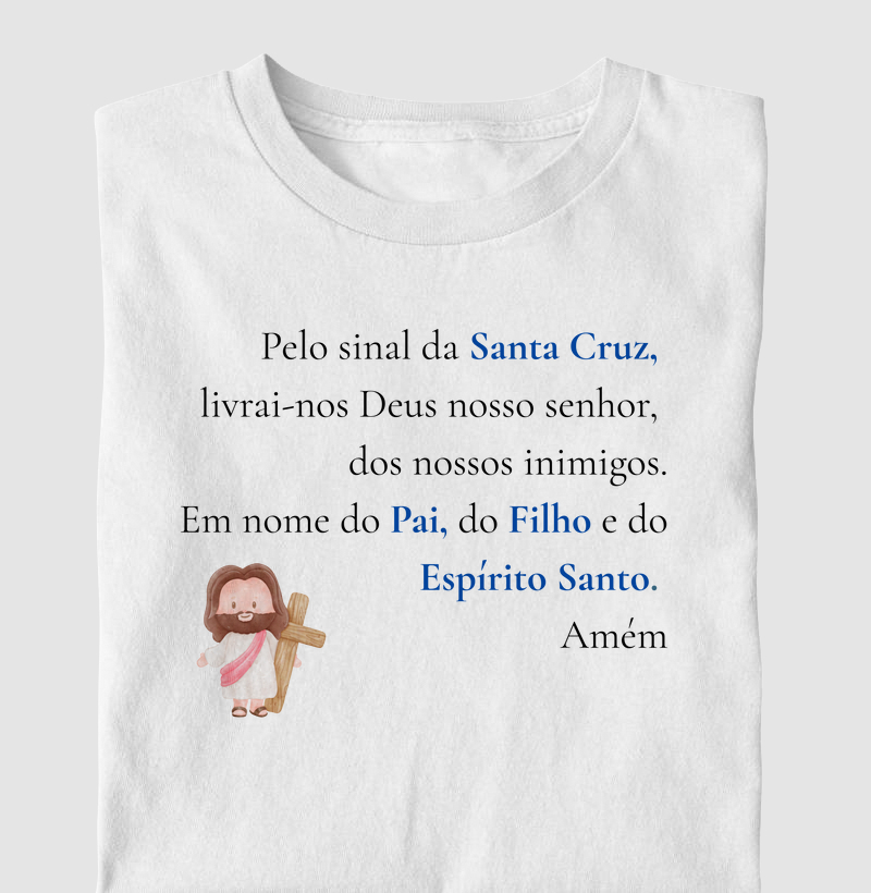 Sinal da Santa Cruz infantil
