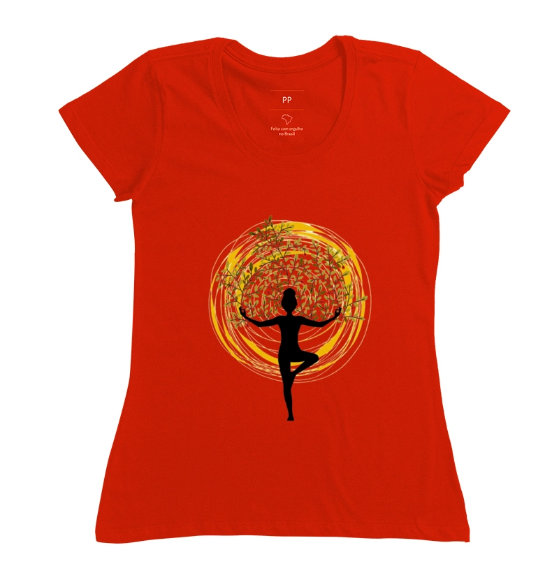 Camiseta Feminina Equilibrio