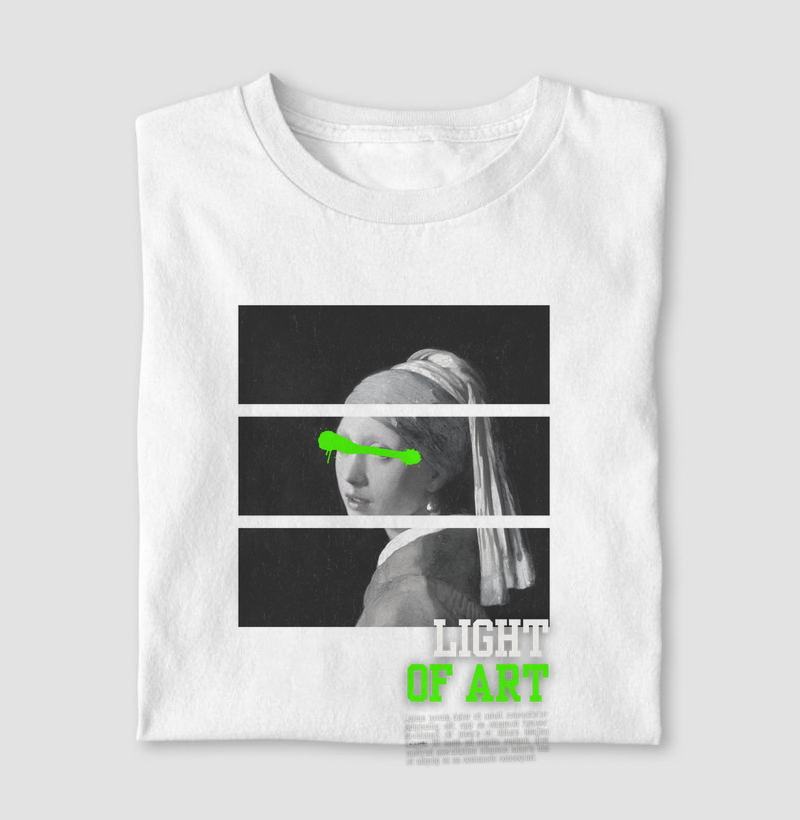 Camiseta SC " Light of Art"
