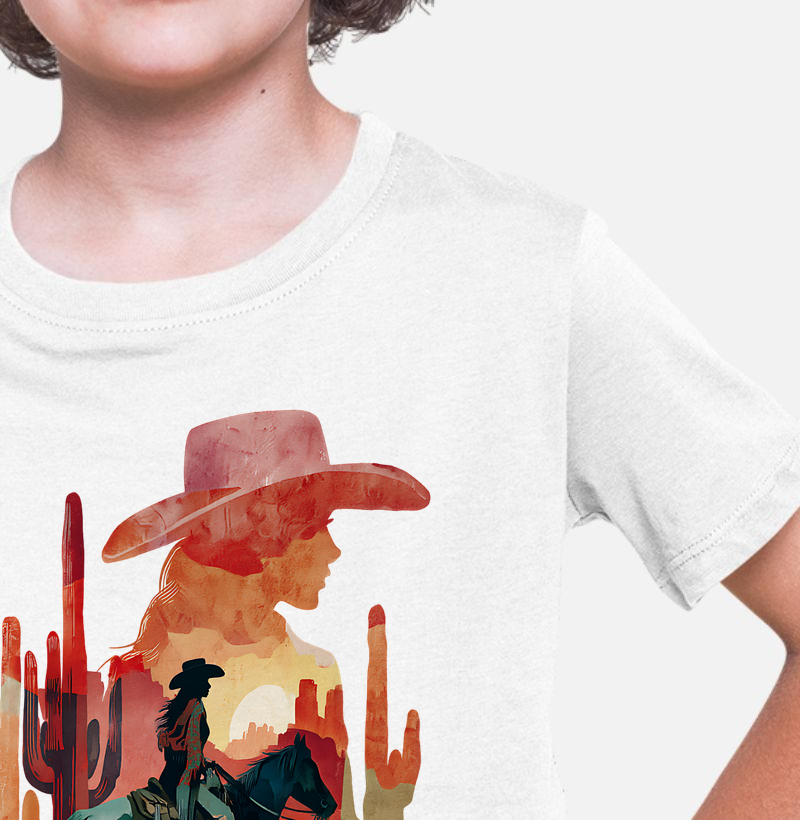 Deserto Camiseta Infantil Agromoda