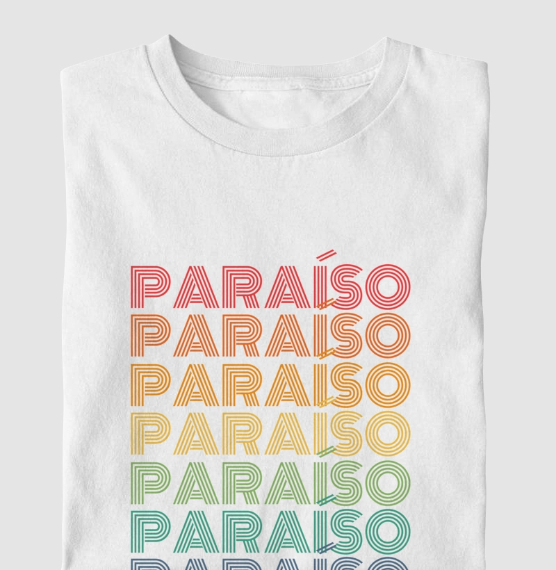 Paraíso Letreiro Retrô