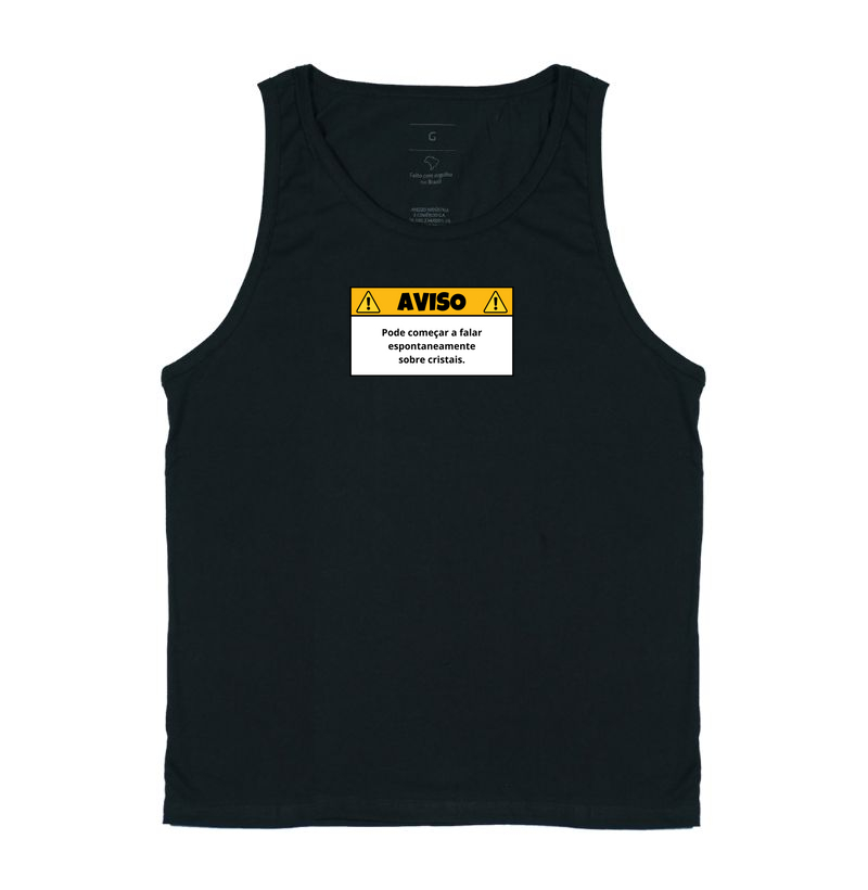 Aviso: Pode começar a falar espontaneamente sobre cristais.