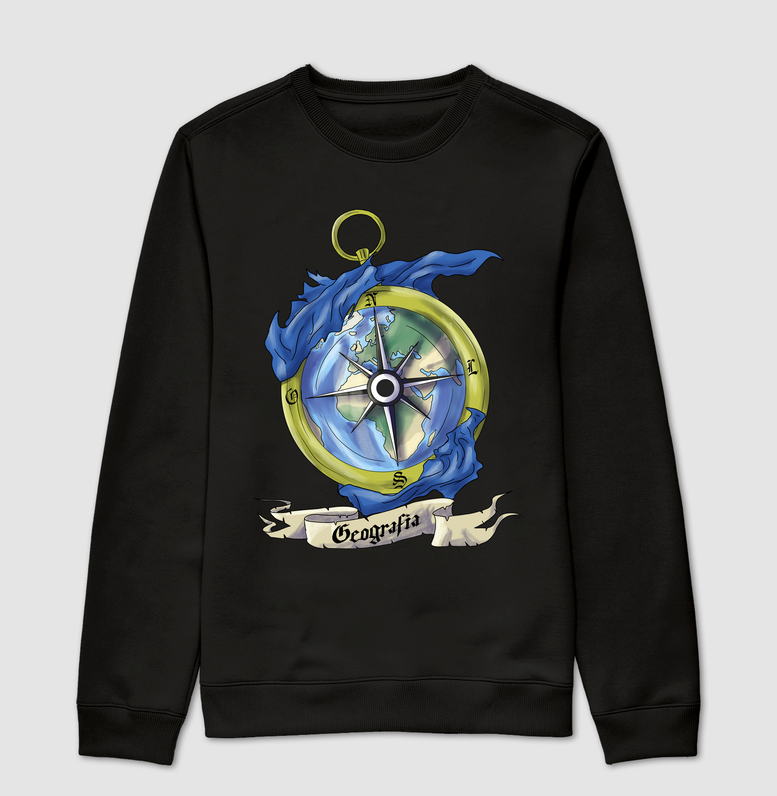 Camiseta Navegação de Geografia