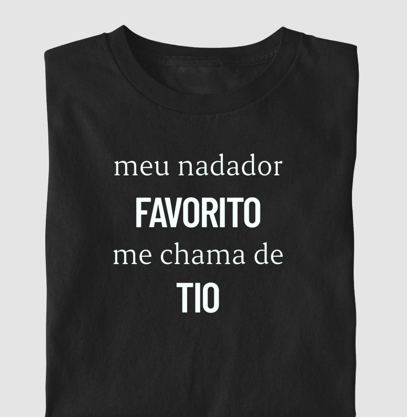 Meu nadador favorito me chama de tio